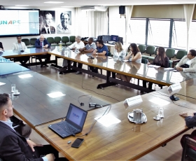 Reunião UnB FUNAPE. 15/03/15. Foto: Beto Monteiro
